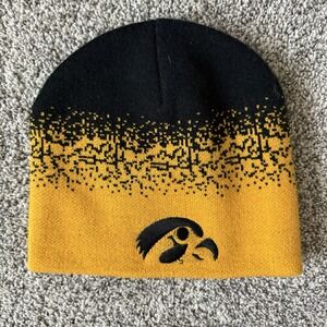 Iowa Hawkeyes NCAA Adult Knit Beanie Hat